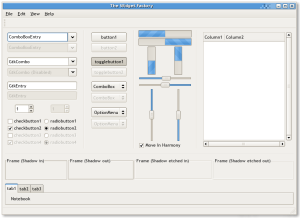 The Widget Factory Screenshot